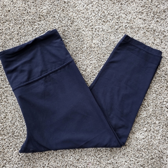 Athleta Pants - Athleta Navy Performance Leggings